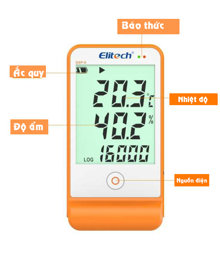 3D Vina cung cấp NHIỆT ẨM KẾ TỰ GHI ELITECH GSP-6 và bao hiệu chuẩn trong vòng 1 năm