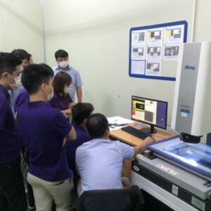 ĐÀO TẠO DÙNG MÁY ĐO 3D - TẠI NHÀ MÁY
