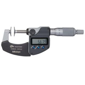 Panme đo ngoài điện tử đầu đo dạng đĩa tròn series 323 Mitutoyo