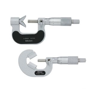 Panme đo ngoài cơ khí dạng đầu kẹp chữ V series 114 Mitutoyo