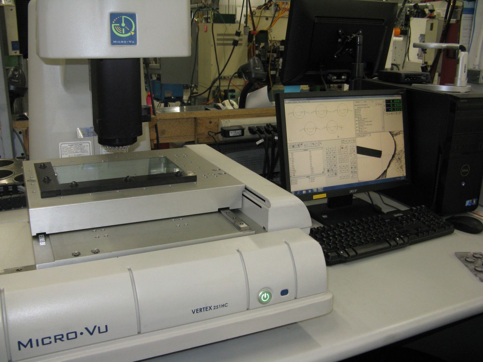 Máy đo Micro Vu Vertex 251UC cũ