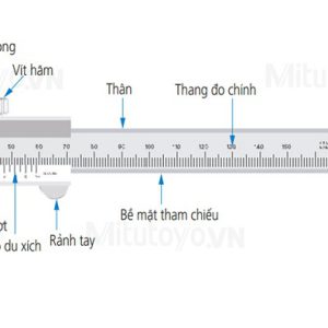 Hướng dẫn sử dụng thước cặp cơ khí Mitutoyo cho kết quả chính xác