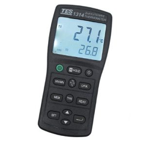 Máy đo nhiệt độ K, J, E, T, R, S, N TES TES-1314