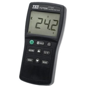 Máy đo nhiệt độ Kiểu K TES TES-1319A