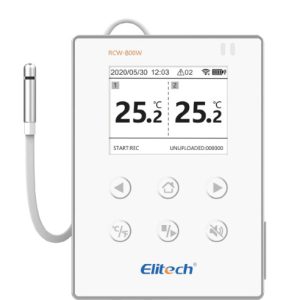 NHIỆT KẾ TỰ GHI 2 SENSOR ELITECH RCW-800W-TDE