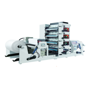 Điều khiển lực căng tự động Tua lại Máy in Flexo 4 màu 45KW