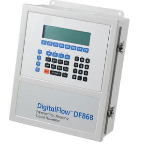 Panametrics DF868-2-11-101000-0 Fixed Installation Flowmeter, 2- Channel, 100-120VAC